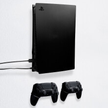 Floating Grip Playstation 5 Wall Mounts by - Black Bundle - 368018 - PlayStation 5