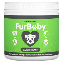 Натурес Плюс, FurBaby, мультивитамины для собак, 294 г (10,4 унции)