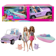 Купить куклы и пупсы для девочек Barbie: BARBIE And Vehicles