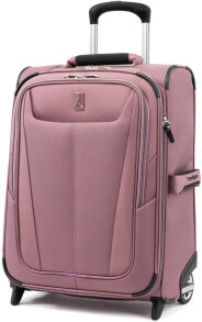 Женский чемодан тканевый черный  Travelpro Maxlite 5 Softside Lightweight Expandable Upright Luggage, Imperial Purple, Carry-On 22-Inch