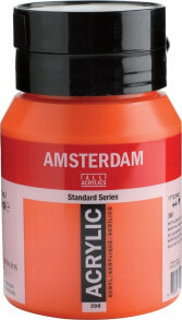 Artequipment Amsterdam Standard Series Acrylic Jar Naphthol Red Light 398