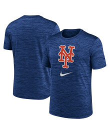 Nike men's Royal New York Mets Logo Velocity Performance T-shirt