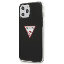 GUESS Guhcp12Mpcuctlbk iPhone 12 Pro 6.1 Triangle Collection phone case