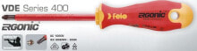 Отвертки Felo Wkrętak krzyżowy Z2 Ergonic 400 VDE izolowany 1000V 100 x 6mm (41720390)
