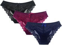 Женские трусы-бикини и брифы shekini women’s comfortable lace underwear, hipster lace briefs, panties, soft lingerie with low waist for bottom glamour, multi-pack of 3 or 6