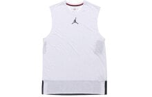 Jordan 篮球训练运动无袖背心 男款 白色 / Баскетбольный жилет Jordan CJ4576-100