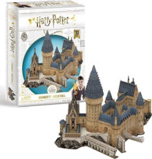Children's educational puzzles cubicfun Puzzle 3D Harry Potter Wielka sala