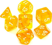 Rebel RPG Crystal Yellow Dice Set (106262)