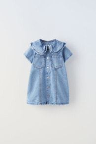 Denim dresses for girls from 6 months to 5 years old