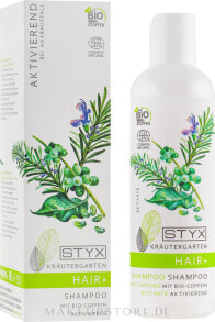 Kräftigendes und aufbauendes Shampoo mit Bio Koffein zum Haarwachstum - Styx Naturcosmetic