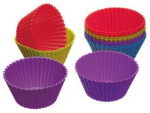 Dishes and molds for baking and baking