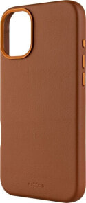 Fixed Fixed MagLeather | Back cover | Apple | iPhone 16 Plus | Leather | Brown