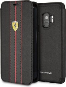 Ferrari book dla Samsung S9 (FESURFLBKTS9BKR)