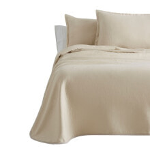 Bedspread (quilt) Alexandra House Living Rice Linen 235 x 280 cm (3 Pieces)