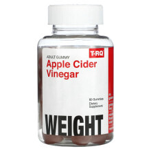 БАДы для похудения и контроля веса t-RQ, Жевательные мармеладки для взрослых, яблочный уксус, 60 жевательных таблеток