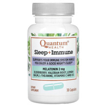 Melatonin, Sleep + Immune, 30 Capsules