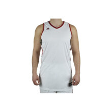 Мужские спортивные футболки мужская майка спортивная белая с логотипом T-shirt adidas E Kit JSY 3.0 M AI4662