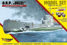 Сборные модели и аксессуары для детей mirage ORP 'ORZEŁ' [Polish Submarine 1939] (MI / 840092)