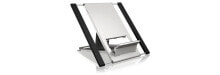 Подставки и столы для ноутбуков и планшетов подставка для ноутбука Черный, Серебристый ICY BOX IB-LS300-LH 55,9 cm (22") 60217