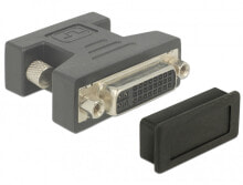 Computer connectors and adapters 60160 - DVI - Black - Thermoplastic elastomers (TPE) - 13.5 mm - 29.5 mm - 8 mm
