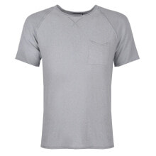 Мужские футболки Мужская футболка повседневная серая однотонная с карманом Xagon Man T-shirt