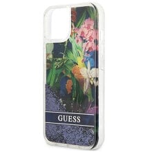 GUESS Guhcp13Slflsb iPhone 13 Mini 5.4 Flower Liquid phone case