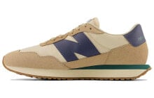 New Balance NB 237 减震防滑 低帮 跑步鞋 卡其蓝 / Кроссовки New Balance NB 237 MS237CN