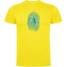 Спортивная одежда, обувь и аксессуары KRUSKIS Tennis Fingerprint Short Sleeve T-Shirt