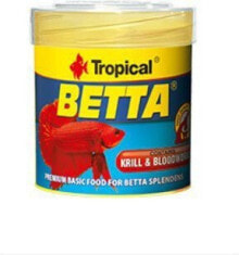 Корма для рыб Tropical Betta food for fighters 50ml