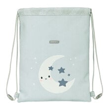 Backpack with Strings Safta Luna Grey (26 x 34 x 1 cm)