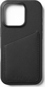 Troubadour Goods Limited Mujjo Wallet Leather Case - etui skórzane do iPhone 16 Pro kompatybilne z MagSafe (black)