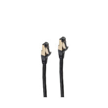 Кабели и разъемы для аудио- и видеотехники shiverpeaks BS20-60255 сетевой кабель Черный 2 m Cat6a S/FTP (S-STP)