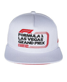 Купить мужские головные уборы Insomniac: Men's and Women's White 2024 Las Vegas Grand Prix Classic Adjustable Hat