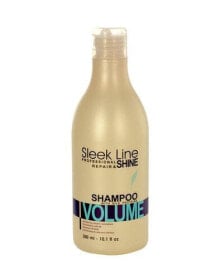 Шампунь для волос Stapiz Sleek Line Volume Shampoo Szampon z jedwabiem do włosów 300ml