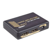 DCU Tecnologic 1X4 Mini HDMI Splitter