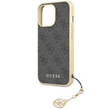 GUESS Guhcp14Lgf4Ggr iPhone 14 Pro 6.1 4G Charms Collection phone case