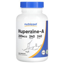 Nutricost, Huperzine-A, 200 mcg , 240 Capsules