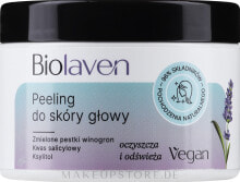 Erfrischendes und reinigendes Kopfhautpeeling mit Weintrauben- und Lavendelöl - Biolaven Organic Hair Peeling