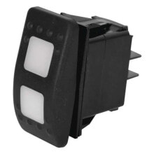 EUROMARINE MOM-Off-On LED Waterproof Rocker Switch