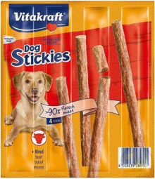 Лакомства для собак vITAKRAFT DOG STICKIES 44g BEEF