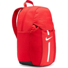 Женские спортивные рюкзаки Рюкзак спортивный Nike Academy Team DC2647 657 Backpack красный с логотипом