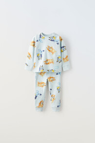 1-6 years/ bluey © ludo studio print pyjamas