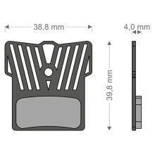 BRENTA CICLO Light Tech XTR/K-FORCE/MCX1 Shimano/FSA/Rever disc brake pads