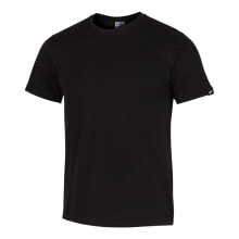 Мужские спортивные футболки мужская спортивная футболка черная Joma Desert