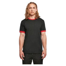 BUILD YOUR BRAND Ringer short sleeve T-shirt