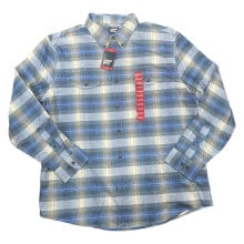 Land's End Men's Traditional Fit Comfort First Long Sleeve Button Down Shirt купить онлайн