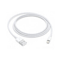 Apple MQUE2ZM - 1 m - Lightning - USB A - White - Straight - Straight