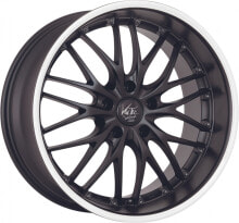 Колесный диск литой Barracuda Voltec T6 mattblack PureSports / Color Trim weiss 9x19 ET35 - LK5/112 ML72.6