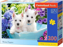 Castorland Puzzle 200 Westie Puppies