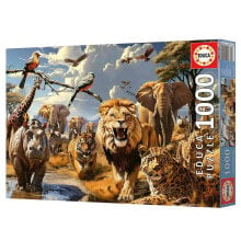 EDUCA 1000 Pieces Animales Salvajes puzzle